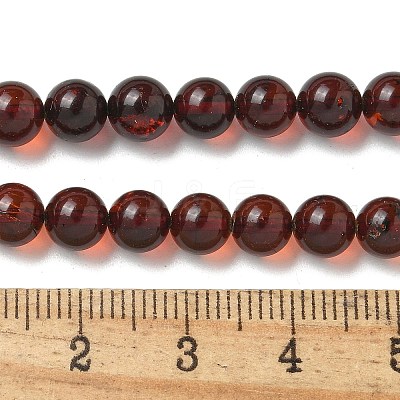 Natural Amber Beads Strands G-K387-D01-01-1