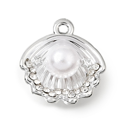 UV Plating Alloy Crystal Rhinestone Pendants RB-CBAD37D-37P-1