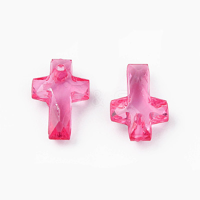 Transparent Acrylic Pendants MACR-S373-130-B04-1