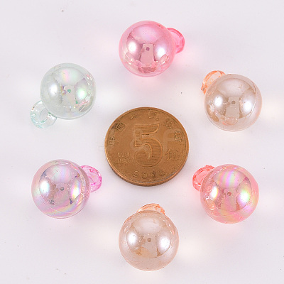 Transparent Acrylic Beads X-TACR-S154-42C-1