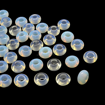 Opalite European Large Hole Beads G-Q442-20-1