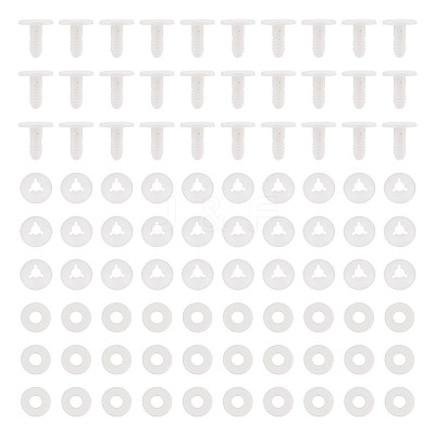 30 Sets Plastic Doll Joints DOLL-GO0001-06B-1