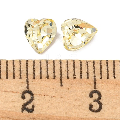 Glass Rhinestone Cabochons RGLA-L029-16B-213-1