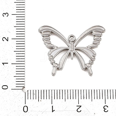 304 Stainless Steel Pendants STAS-E523-01A-P-1