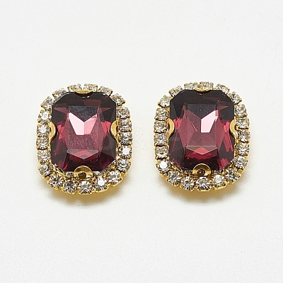 Sew on Rhinestone RGLA-T125-18x25-18G-1