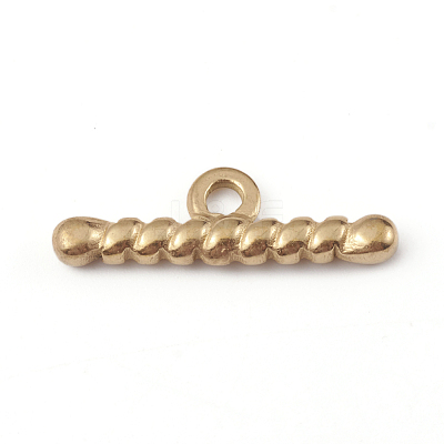 Ion Plating(IP) 304 Stainless Steel Toggle Clasps STAS-D170-03G-1