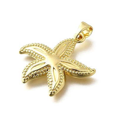Brass Pendants KK-Q066-07C-G-1