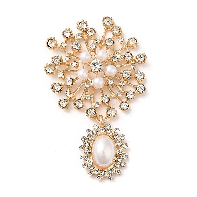 Zinc Alloy Rhinestone Pendants PALLOY-Z017-01B-KCG-1