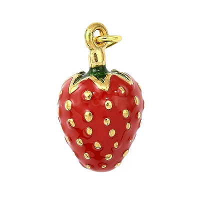 304 Stainless Steel Enamel Charms STAS-M121-11C-G-1