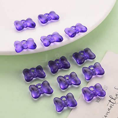 Transparent Acrylic Pendants LS-TACR-T024-02BA-936-1