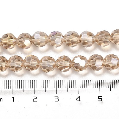 Transparent Glass Beads EGLA-A035-T8mm-B22-1