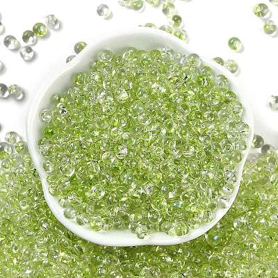 6/0 Spray Paint Fringe Glass Seed Beads X1-SEED-H003-11N-1