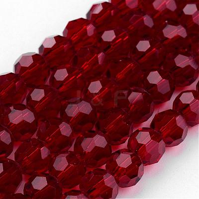 Transparent Glass Bead Strands GLAA-G013-4mm-97-1