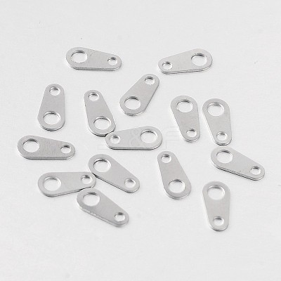 Tarnish Resistant 316 Surgical Stainless Steel Chain Tabs STAS-M254-03-1
