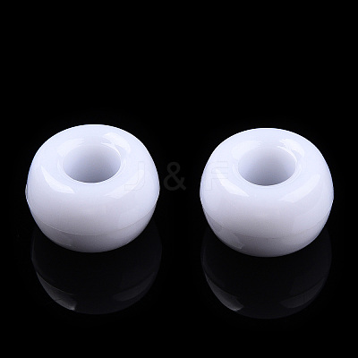 Opaque Plastic Beads KY-T025-01-F18-1