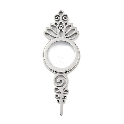 304 Stainless Stee Locket Pendants STAS-S132-06P-01-1