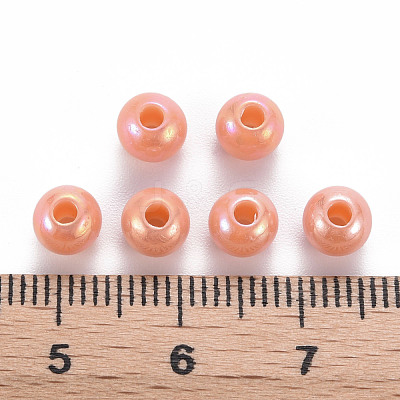 Opaque Acrylic Beads MACR-S370-D6mm-35-1