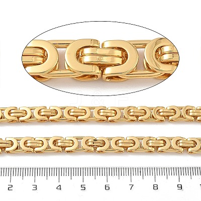 201 Stainless Steel Byzantine Chains SA-CBA46AF-01G-1