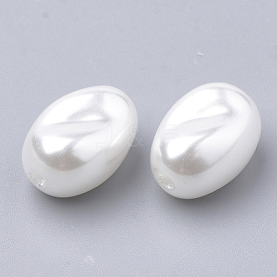 Eco-Friendly Plastic Imitation Pearl Beads X-MACR-T013-07-1