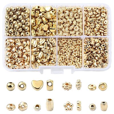 CCB Plastic Spacer Beads Set CCB-YW0001-41G-1