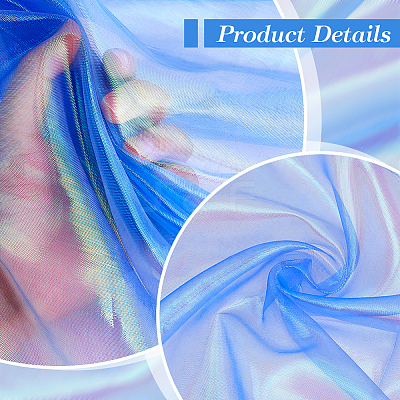 Laser Gauze Fabric DIY-WH0308-421D-1