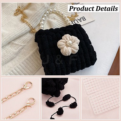 DIY Purse Weaving Kits DIY-WH0304-727B-1