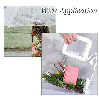 TPU Waterproof Film Fabric for Crafting Clothing DIY AJEW-WH0816-505B-1-1