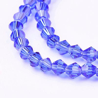 Imitation Austrian Crystal 5301 Bicone Beads GLAA-S026-02-1