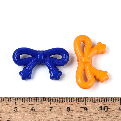 Opaque Acrylic Beads OACR-Q197-13-1