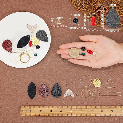 DIY Dangle Earring Making Kits DIY-SC0016-85-1