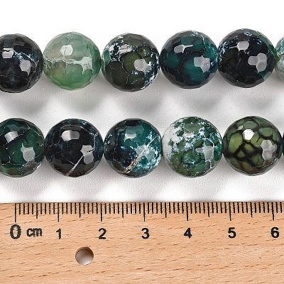 Natural Fire Crackle Agate Beads Strands G-L595-A02-01I-1