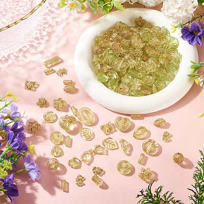 100G Transparent Acrylic Beads OACR-BT0001-07D-1