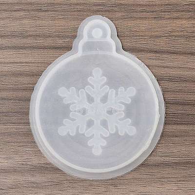Christmas Theme DIY Silicone Pendant Molds SIMO-G007-01G-1