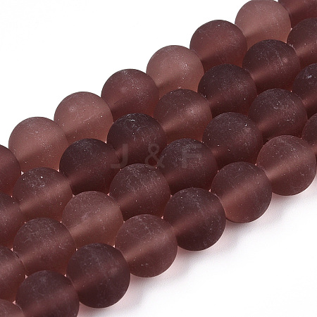 Transparent Glass Beads Strands LS-GLAA-T032-T10mm-MD19-1