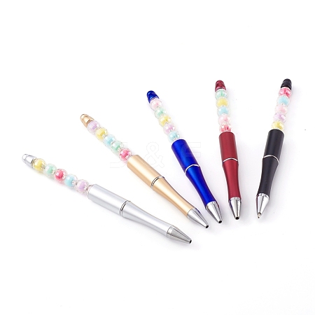 Plastic Ballpoint Pens AJEW-PE0003-1