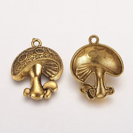 Tibetan Style Alloy Pendants TIBEP-10995-AG-1