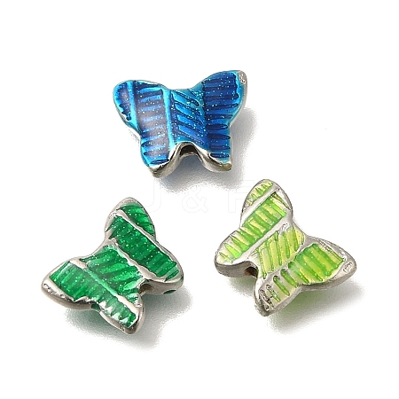 Alloy Enamel Beads FIND-C065-02P-1