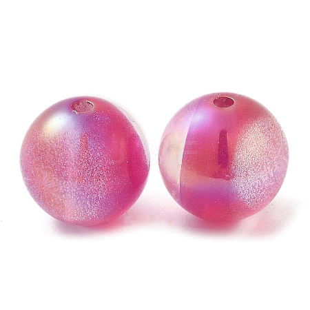 Two Tone Resin Beads RESI-Z015-02E-1