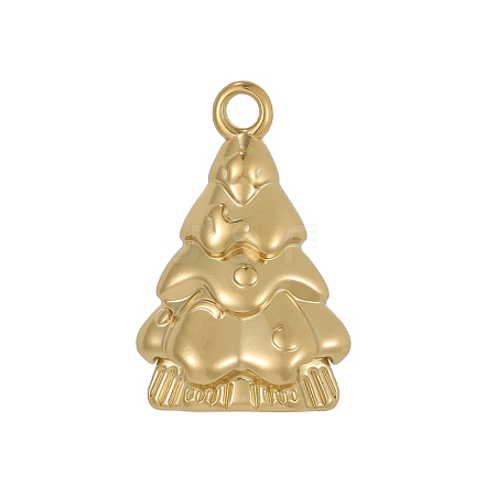 Christmas 304 Stainless Steel Pendants SA-OY002-38G-1