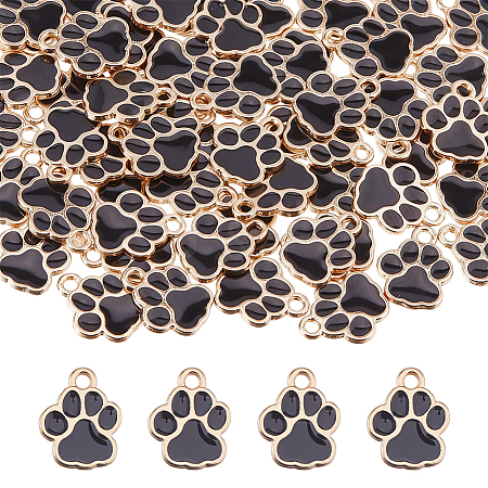 60Pcs Alloy Enamel Charms ENAM-DC0002-25-1