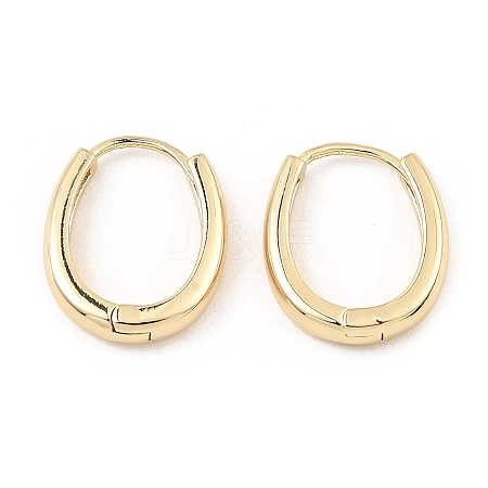 Brass Hoop Earrings EJEW-I289-25B-KCG-1