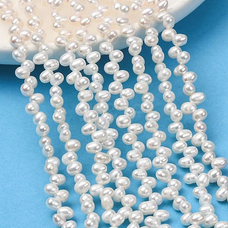 Natural Cultured Freshwater Pearl Beads Strands PA-CBABE82-03A-1