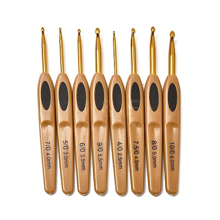Aluminum Crochet Hooks TOOL-C012-09-1