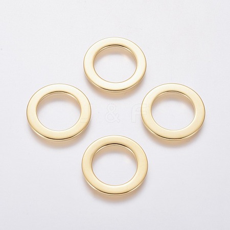 201 Stainless Steel Linking Rings X-STAS-L234-040G-1