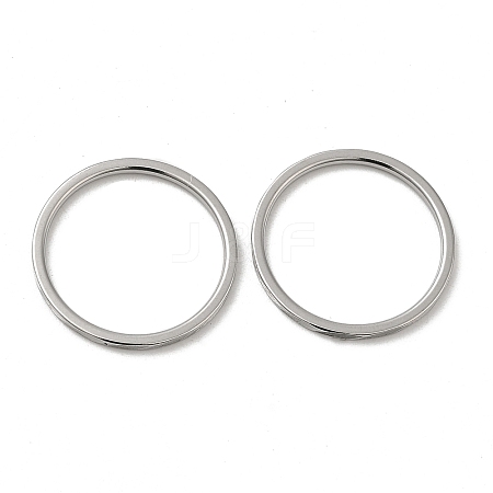 Non-Tarnish 304 Stainless Steel Plain Band Rings RJEW-I101-01A-P-1