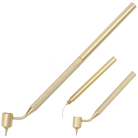 Aluminum Paint Applicator Pen AJEW-WH20098-002-1