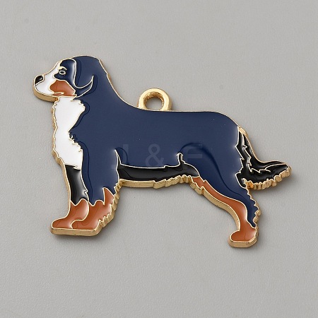 Alloy with Enamel Pendants FIND-WH0366-287KCG-02-1