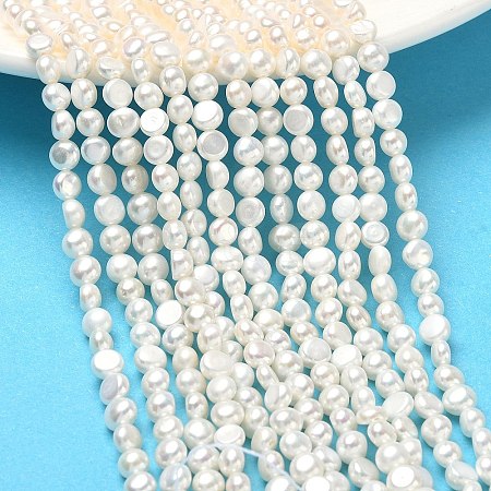 Natural Cultured Freshwater Pearl Beads Strands PEAR-C004-15-1