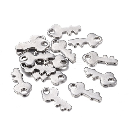 Non-Tarnish 201 Stainless Steel Charms STAS-F255-029P-1