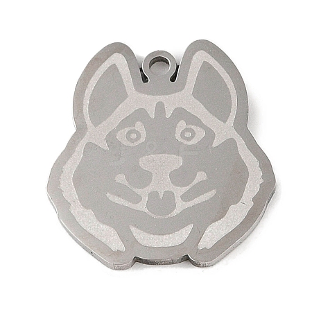 Non-Tarnish 201 Stainless Steel Pendants STAS-C095-41P-1